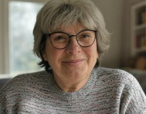 coupe de cheveux femme 60 ans avec lunettes