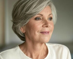 coupe de cheveux court femme 60 ans